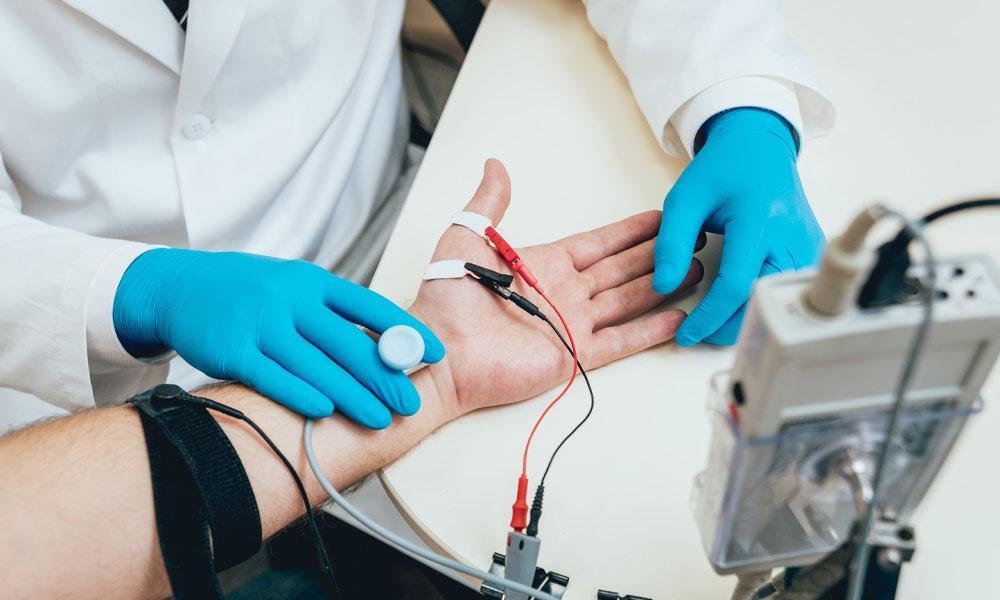 NCV (Nerve Conduction Velocity)  – All 4 Limbs (Home Visit)